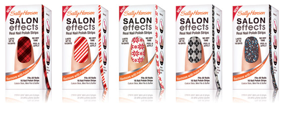 Sally Hansen Salon Effects Holiday 2011