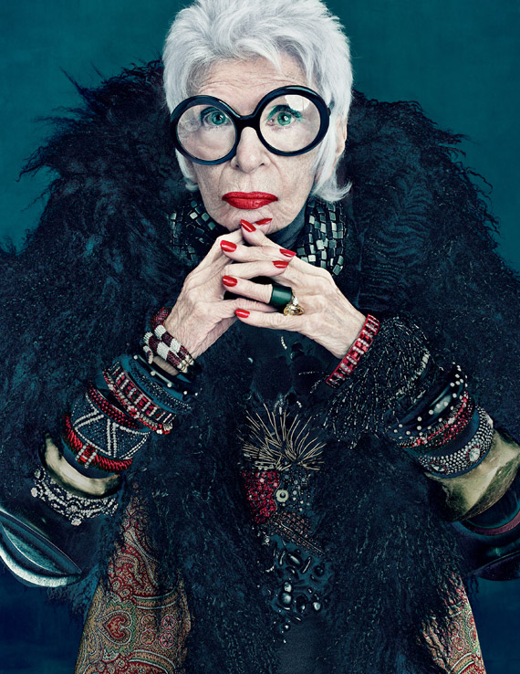 Iris Apfel for MAC