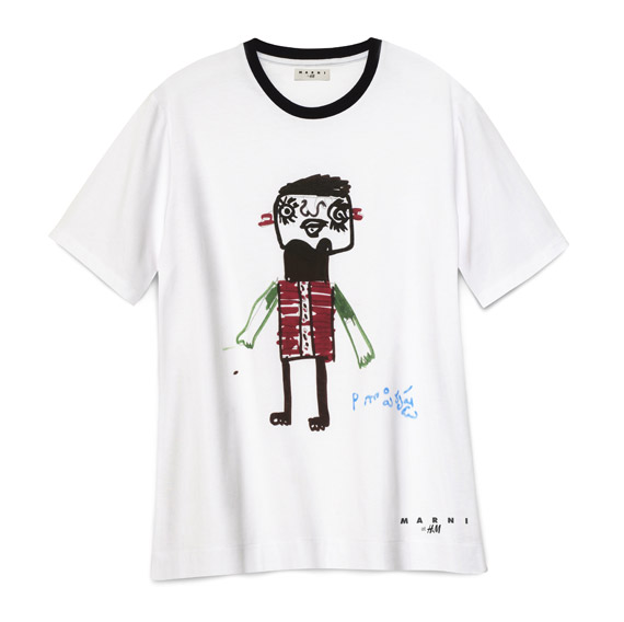 Marni at H&M T-shirt for Japan Red Cross Society