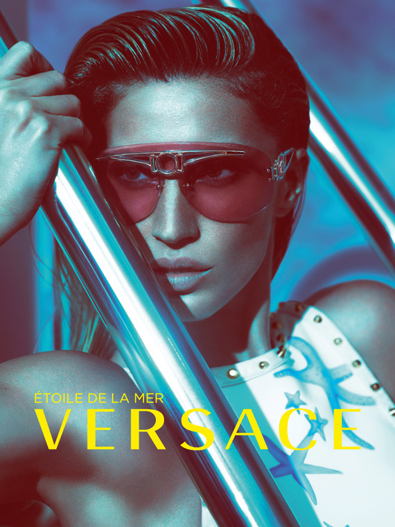 Versace Étoile De La Mer Eyewear Collection ft Gisele Bündchen