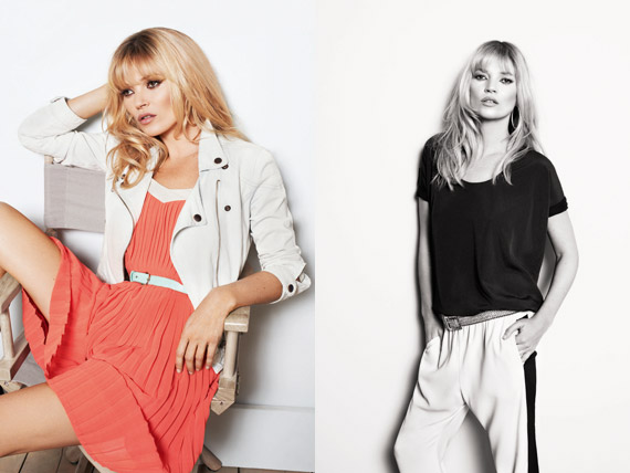 Kate Moss for MANGO Spring/Summer 2012 Ad Campaign