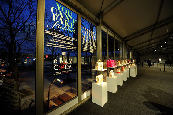 eBay x CFDA   YOU CAN’T FAKE FASHION Campaign 2012