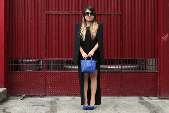 black + cobalt blue