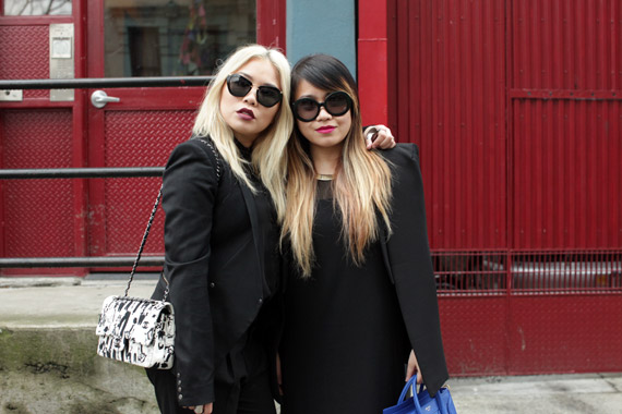 black + cobalt blue