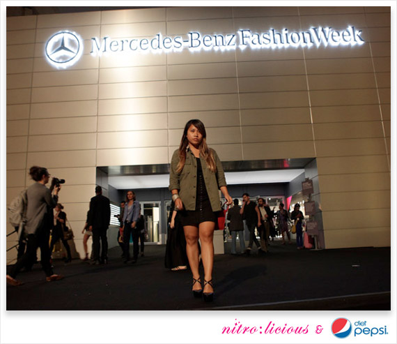 Mercedes-Benz Fashion Week Fall 2012 with Diet Pepsi