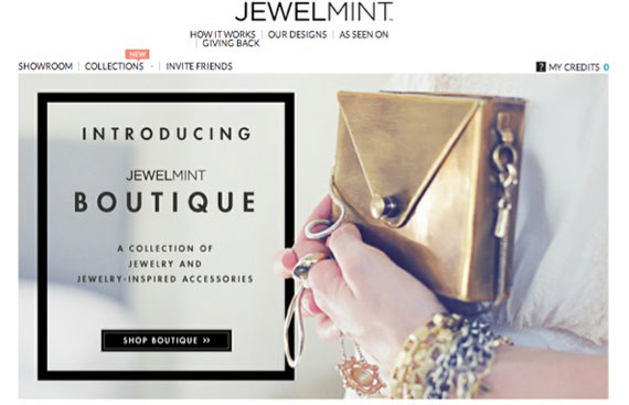 JewelMint Launches Boutique