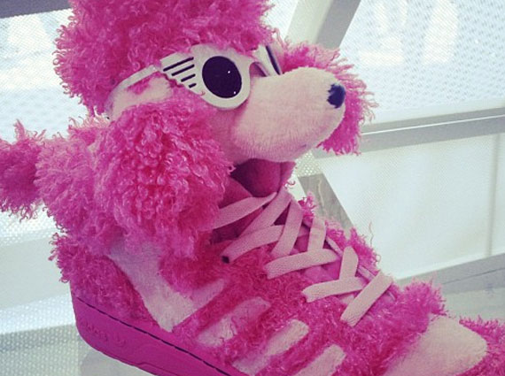Jeremy Scott x adidas Originals “Pink Poodle” Sneakers