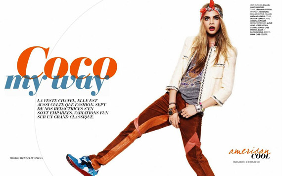 “Coco My Way” in Elle France