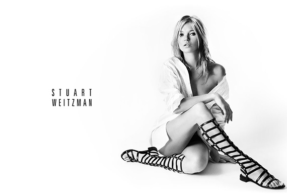 Kate Moss for Stuart Weitzman Spring 2013 Campaign