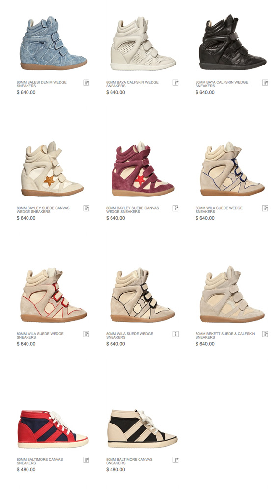 gennemse At Arrowhead Isabel Marant Wedge Sneakers Sale Sweden, SAVE 32% - icarus.photos