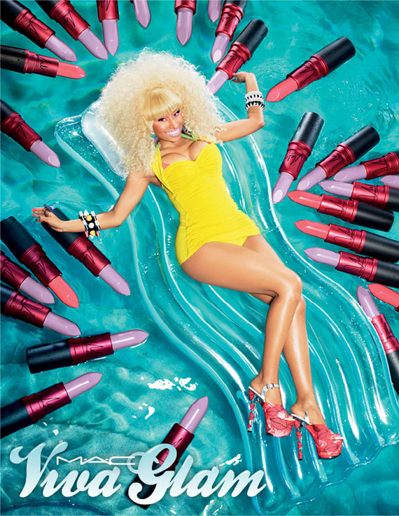 Nicki Minaj for MAC Viva Glam 2013 Campaign