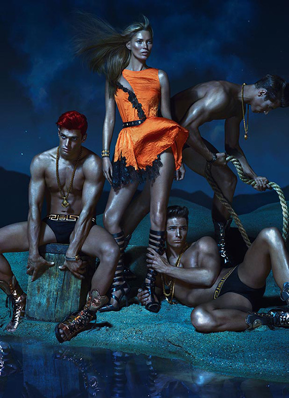 Versace Spring/Summer 2013 Ad Campaign