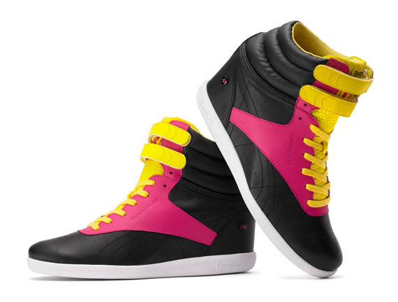 Reebok freestyle store hi wedge