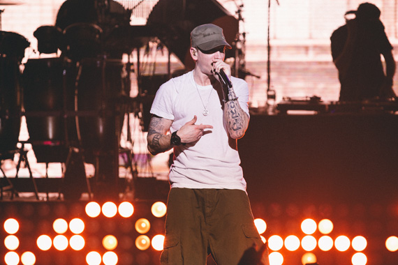 EMINEM Performs at Casio G-Shock’s 30th Anniversary