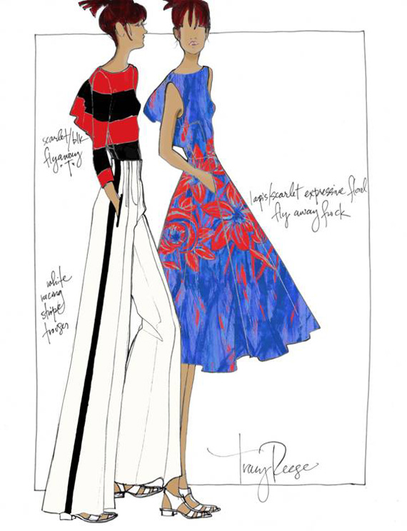NYFW Spring 2014 Inspirations + Sketches