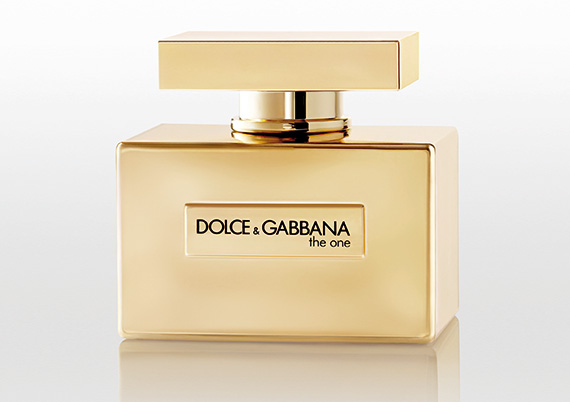 dolce and gabbana perfume gold bottle