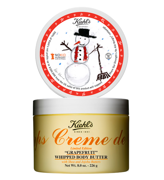 Kiehl’s LE Creme de Corps for No Kid Hungry Campaign
