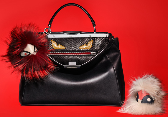 fendi monster handbag