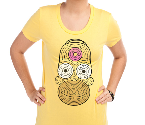 The Simpsons x Threadless T-shirt Collection