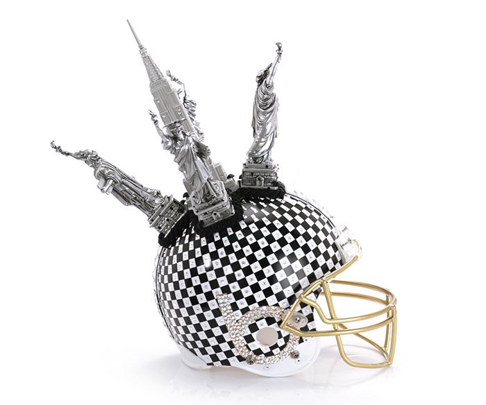 Bloomingdale’s x CFDA x NFL Super Bowl XLVIII Helmets