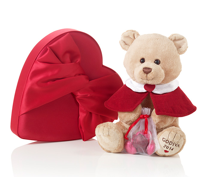 godiva valentine's day bear 2021