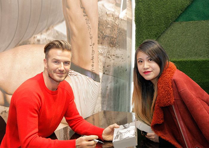 Meet & Greet with David Beckham at H&M Times Square