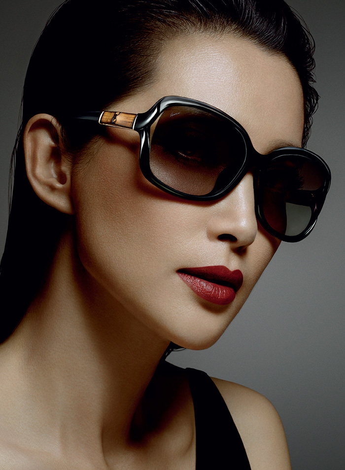 Li Bingbing for Gucci Bamboo Eyewear Campaign