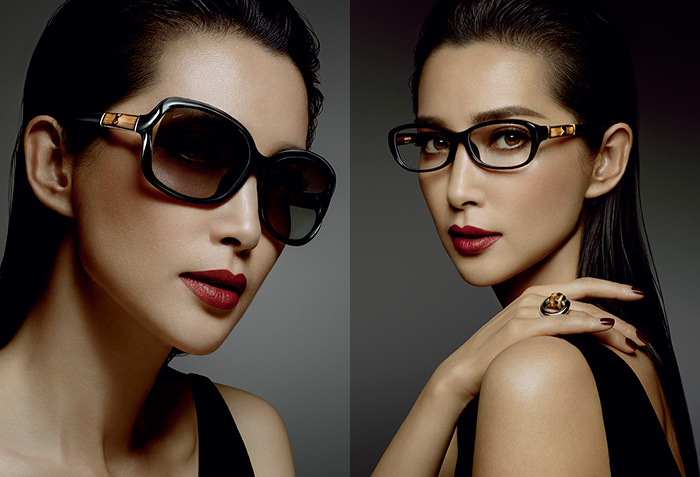 Li Bingbing for Gucci Bamboo Eyewear Campaign