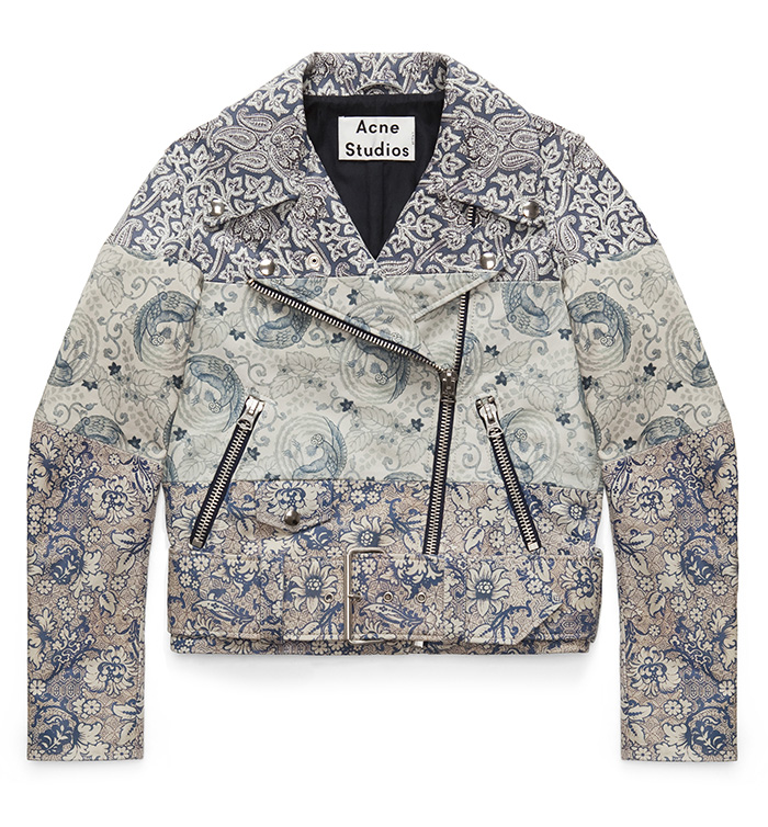 希少】ACNE STUDIOS × LIBERTY MAPE LA ライダース-