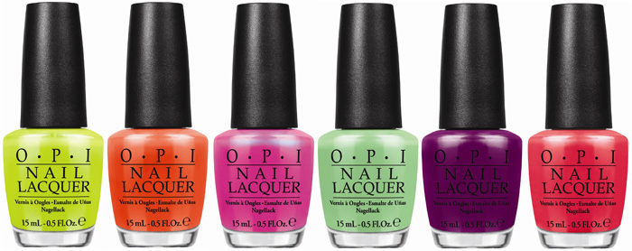 Neons by OPI Summer 2014 Collection