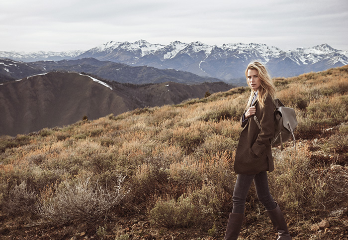 Dree Hemingway for Cole Haan Fall 2014 Campaign