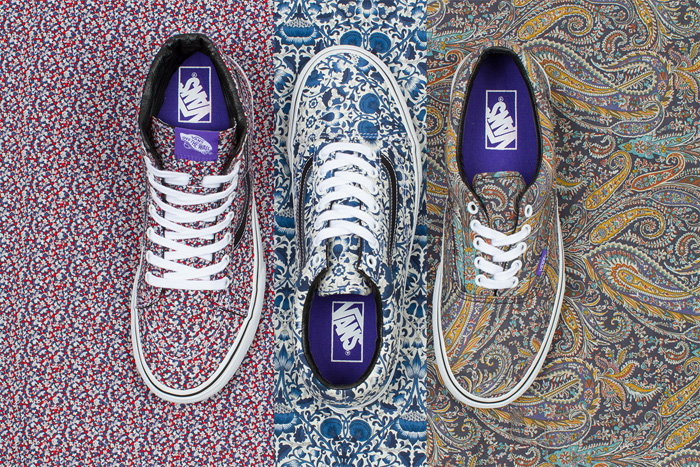 Vans x Liberty Art Fabrics Fall 2014 Collection