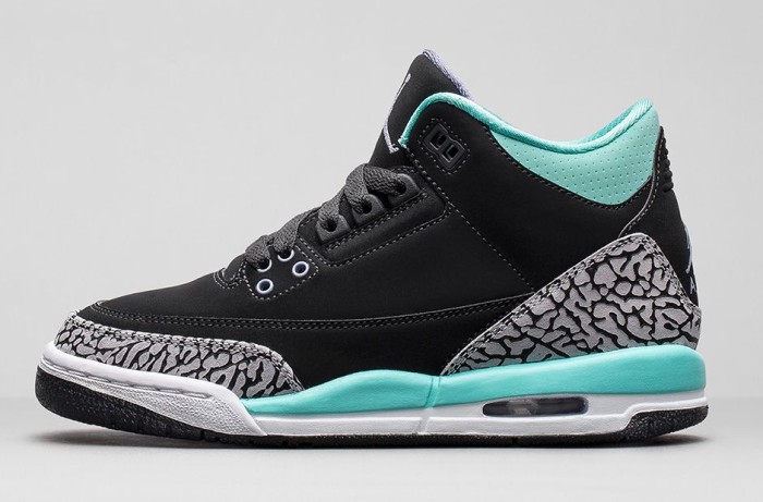 Air Jordan 3 Retro Girls ‘Bleached Turquoise’