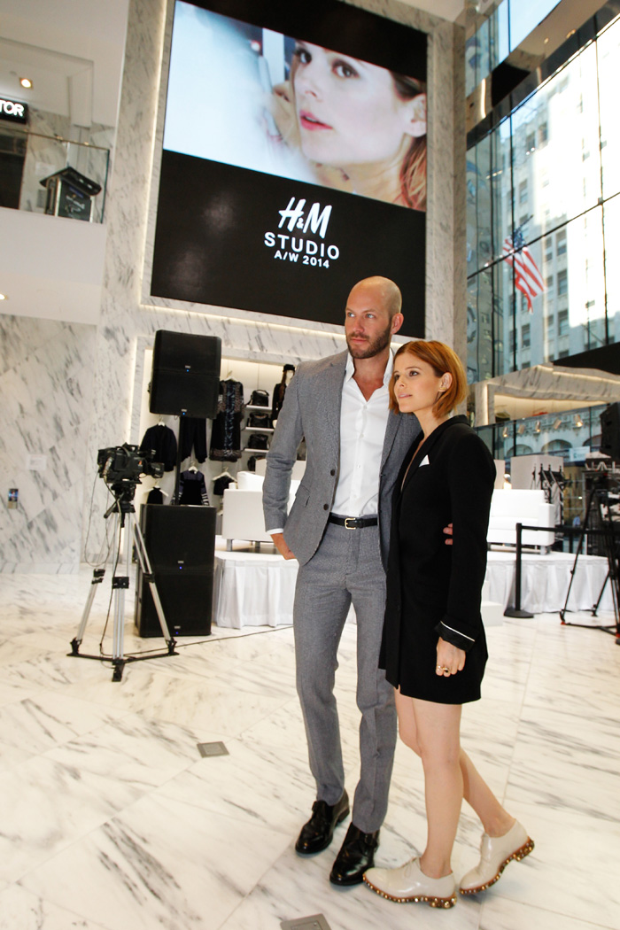 Kate Mara & Johnny Wujek x H&M NYFW Kick Off Event