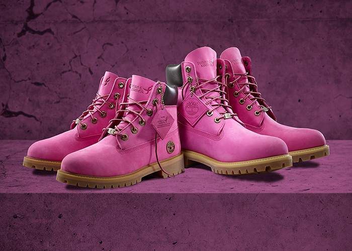 Timberland x Susan G. Komen for Breast Cancer Awareness 