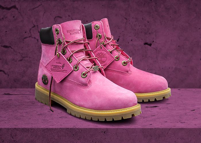 Timberland x Susan G. Komen for Breast Cancer Awareness 