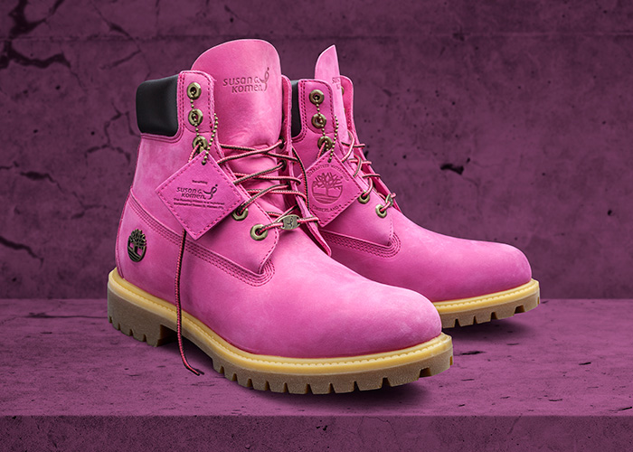 Timberland x Susan G. Komen for Breast Cancer Awareness Timberland x Susan G. Komen for Breast Cancer Awareness