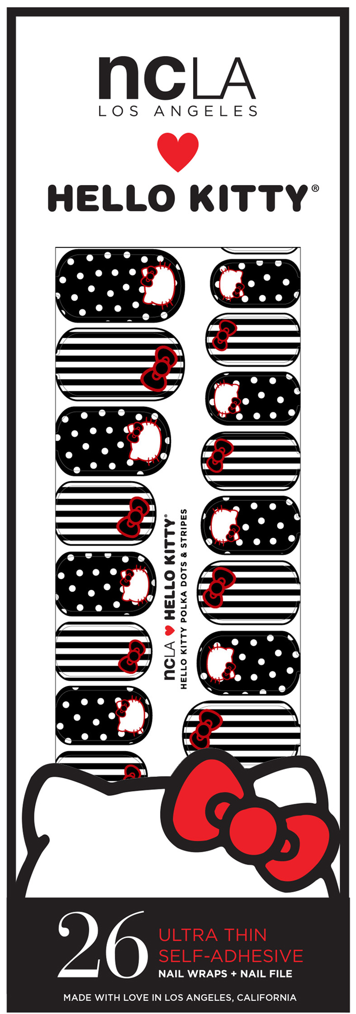 NCLA x Hello Kitty Nail Wrap Collection