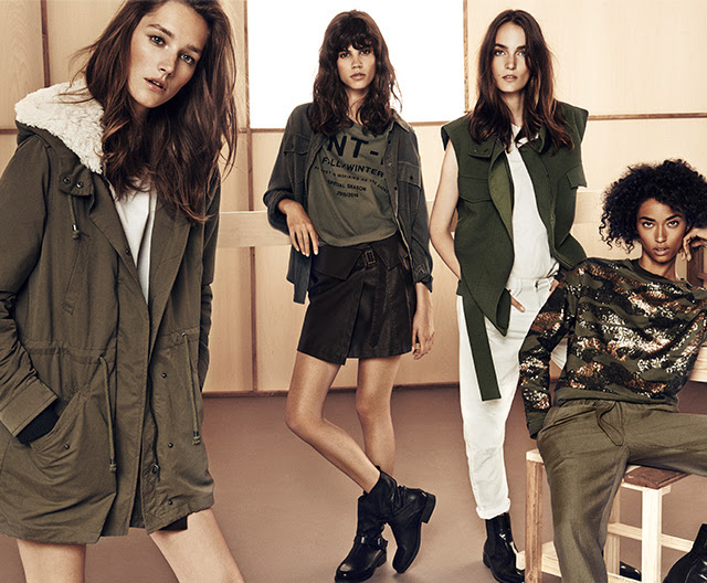 Mango Military Inspired Trends for Fall/Winter 2014