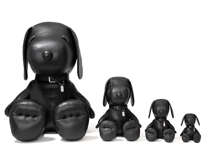 black snoopy doll