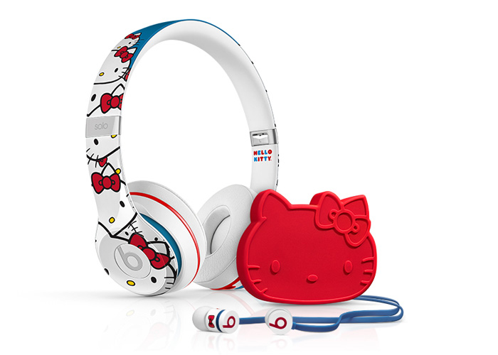 オーディオ機器beats solo2 Hello kitty special edition