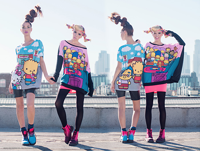 JapanLA Merges The Simpsons + Hello Kitty - COOL HUNTING®