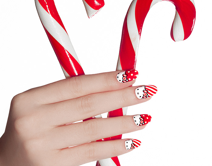 NCLA x Hello Kitty Holiday 2014 Nail Wrap Collection