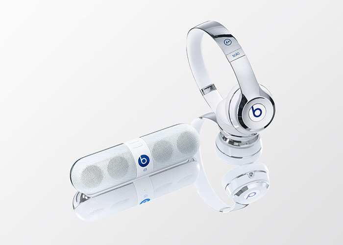 Beats By Dre x Snarkitecture Matte White Headphones