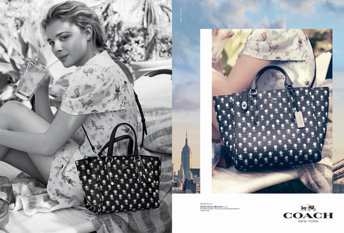 Chloe Grace Moretz & Kid Cudi for Coach Dreamers Spring 2015 Campaign ...