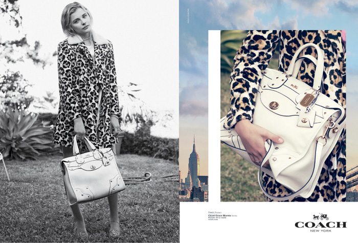 Chloe Grace Moretz & Kid Cudi for Coach Dreamers Spring 2015 Campaign