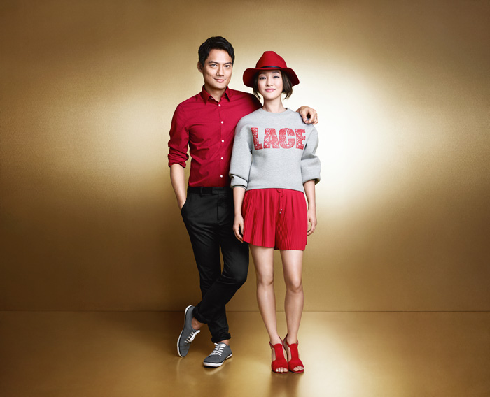 Zhou Xun & Archie Kao for H&M Chinese New Year 2015