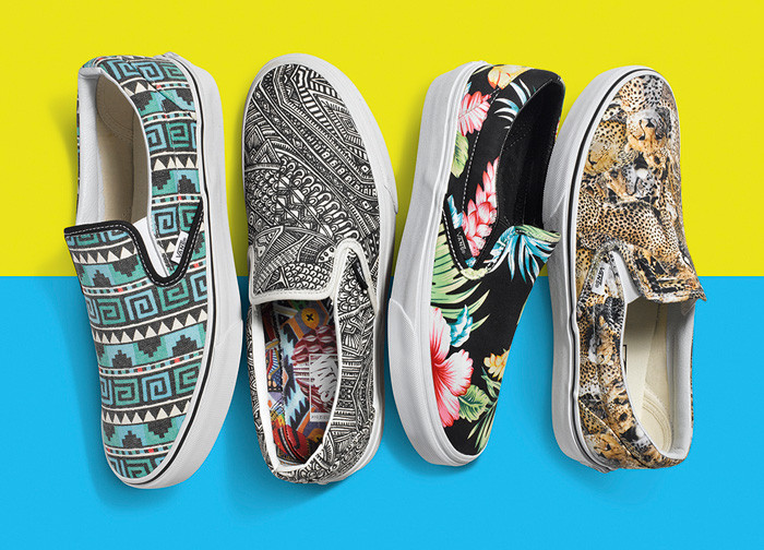 Vans Classics Slip-Ons Spring 2015 | Prints & Patterns Collection