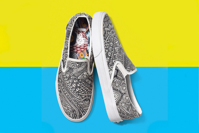 Vans Classics Slip Ons Spring 2015 | Prints & Patterns Collection