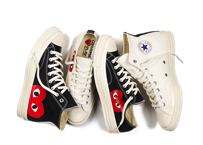 converse chuck taylor all star 70 play comme des garcons